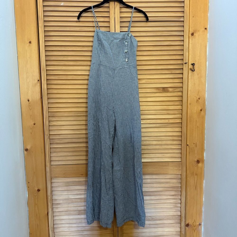 Urban Outfitters Monochrome Checkered Jumpsuit Size 2